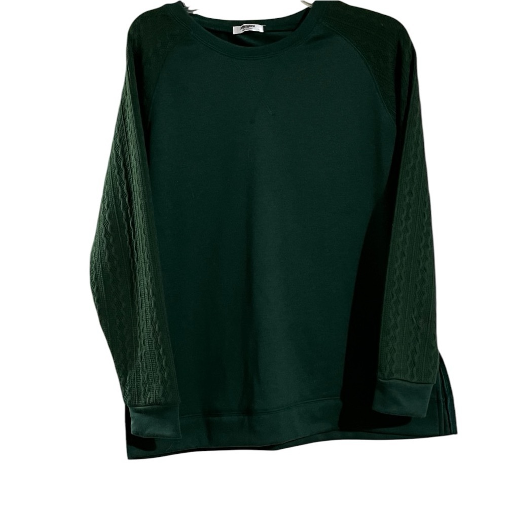 Zeagoo•Green Long Sleeve Sweater